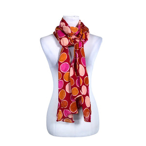 Unisex Gudrun Sjöden - Scarf, size Maxi - Red (1)