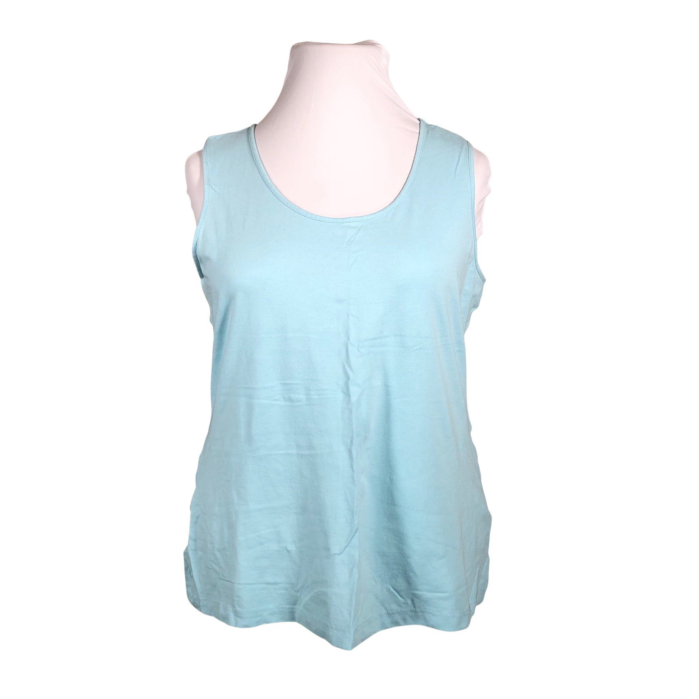 Unisex Gerry Weber - Tricot tank top, size 46 - Light blue (1)