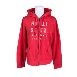 Unisex Hollister - Hoodie, size 40 - Red (1)