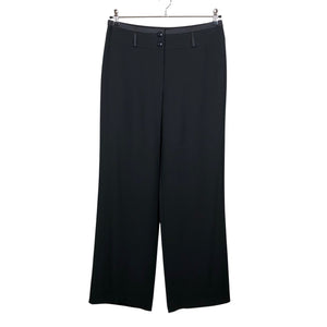 Unisex Gerry Weber - Straight leg trousers, size 42 - Black (1)