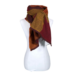 Unisex Codello - Scarf, size Maxi - Wine red (1)