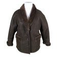 Unisex More Than Yesterday - Faux fur coat, size 42 - Brown ()