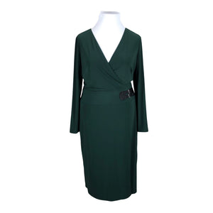 Unisex Lauren Ralph Lauren - Tricot dress, size 42 - Green (1)