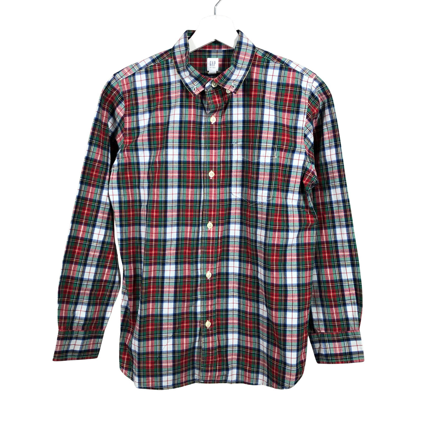 Unisex Gap - Collared shirt, size 158 - 164 - Blue (1)