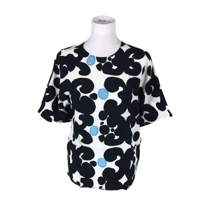Unisex Marimekko - Short-sleeved blouse, size 40 - White (1)