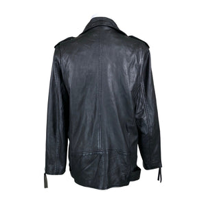 Unisex Human Scales - Leather jacket, size 36 - Black (2)