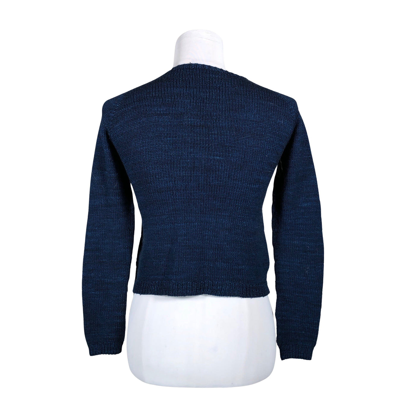 Unisex Handmade - Cardigan, size 34 - Blue (2)