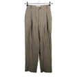 Unisex MaxMara - Straight leg trousers, size 38 - Brown ()