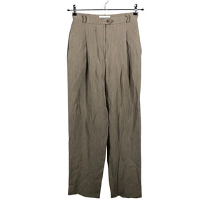 Unisex MaxMara - Straight leg trousers, size 38 - Brown (1)