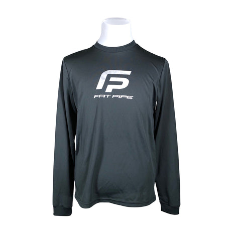 Unisex Fat Pipe - Sports shirt, long sleeve, size M - Gray ()