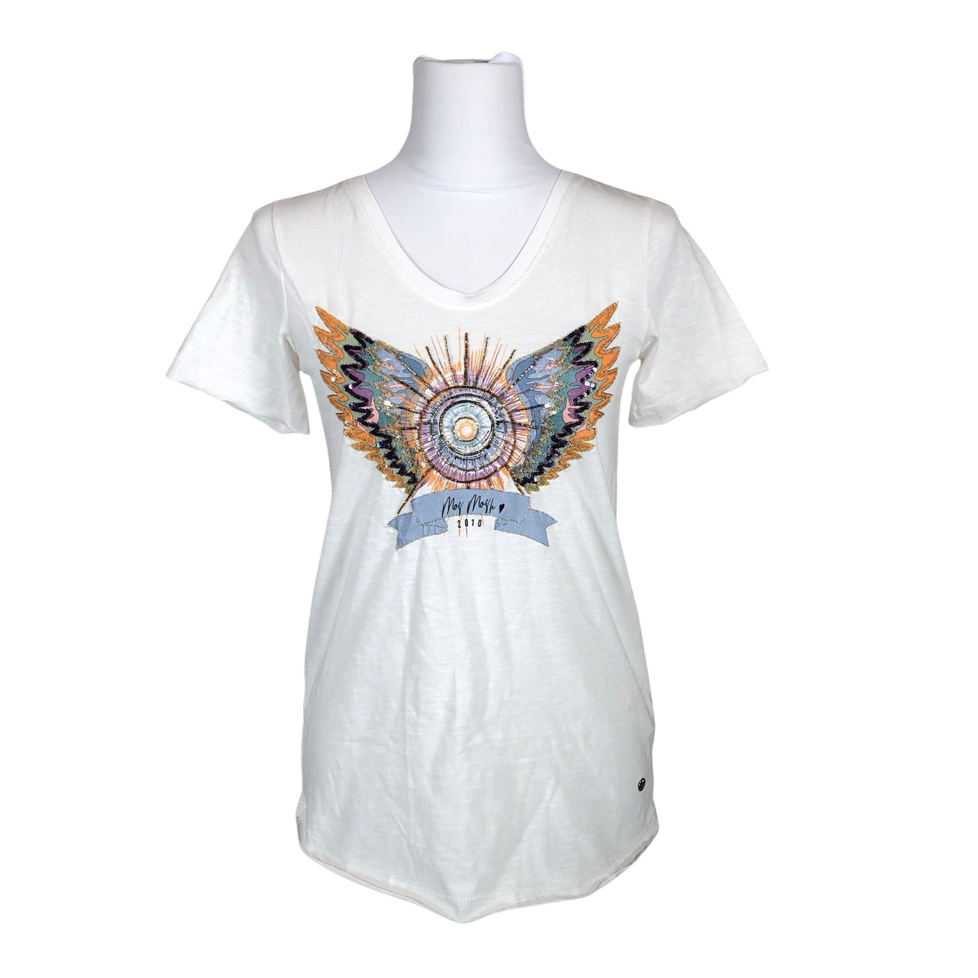 Unisex Mos Mosh - T-shirt, size 34 - White (1)