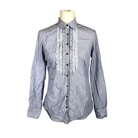 Unisex Tommy Hilfiger - Collared shirt, size 34 - Blue ()
