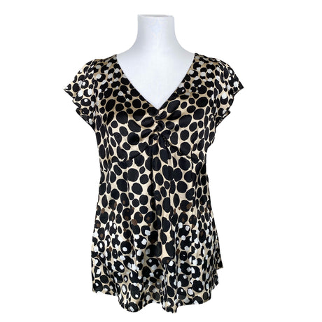 Unisex Gerry Weber - Short-sleeved blouse, size 38 - Beige ()