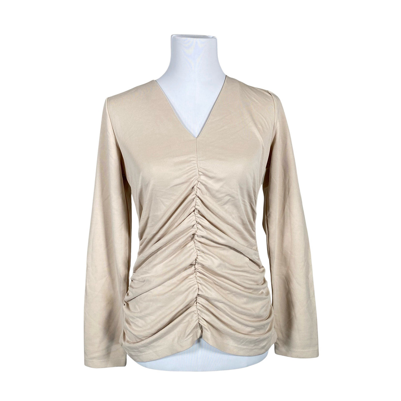 Unisex InWear - Tricot shirt, size 38 - Beige (1)
