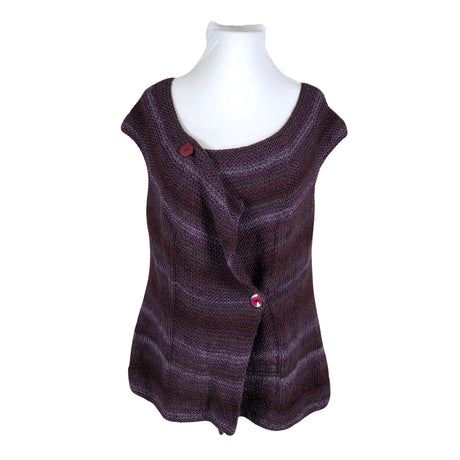 Unisex Handmade - Knit vest, size 42 - Violet ()