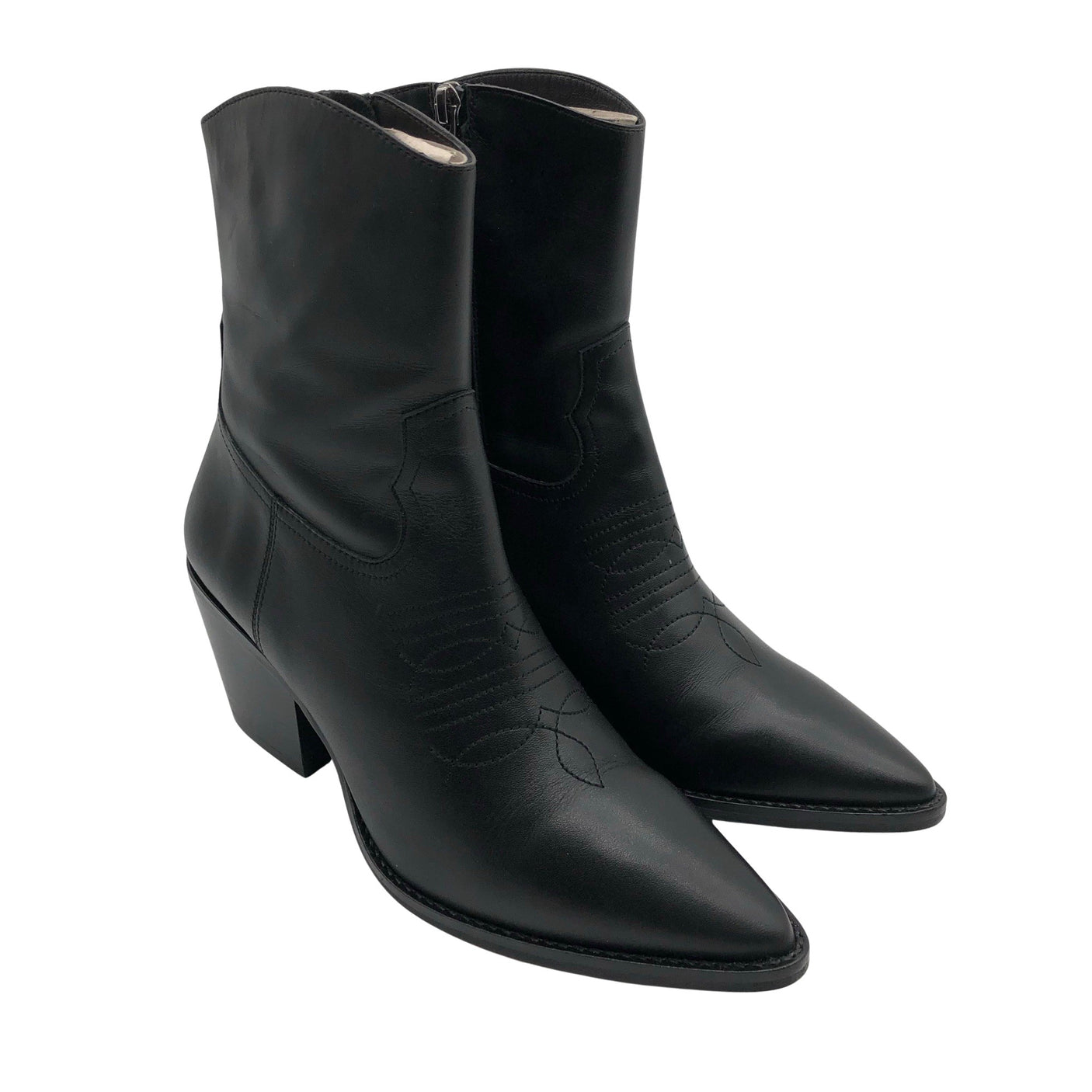 Unisex Andiata - Cowboy boots, size 40 - Black (3)