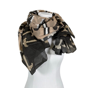 Unisex By Malina - Scarf, size Maxi - Brown (1)
