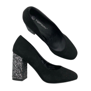 Unisex Topway - Evening high heels, size 37 - Black (1)