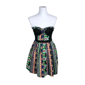 Unisex ally - Dress, size 34 - Green (1)