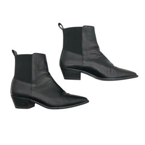 Unisex Flattered - Ankle boots, size 37 - Black (1)