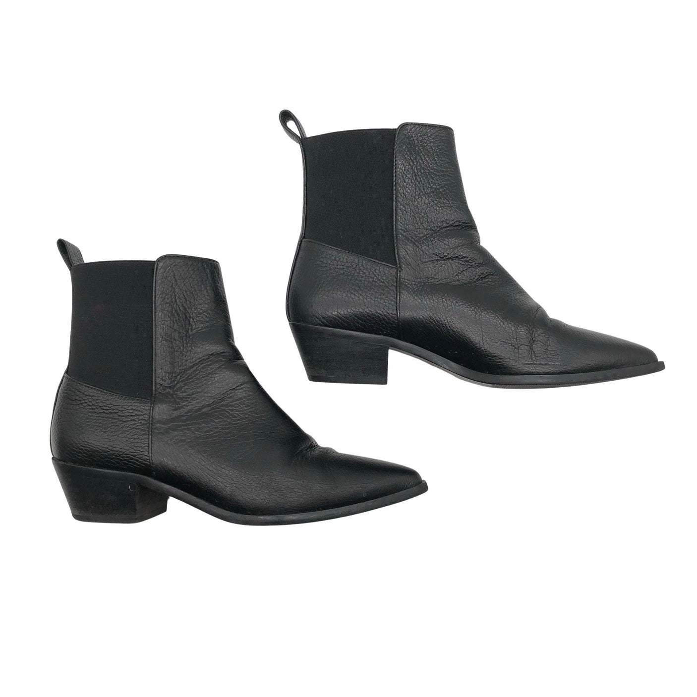 Unisex Flattered - Ankle boots, size 37 - Black (1)