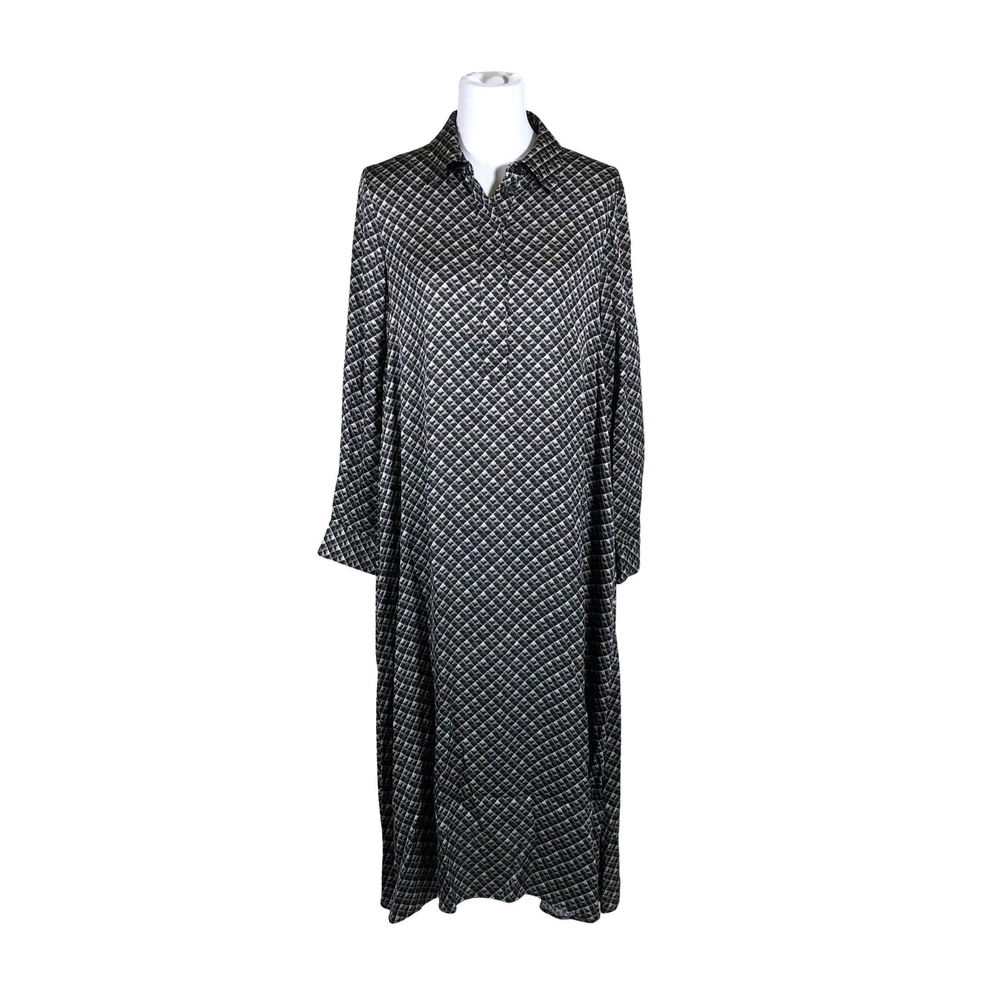 Unisex COS - Schiffon dress, size 40 - Black (1)