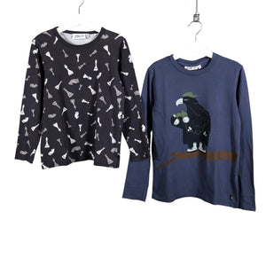 Unisex me&i - Tricot shirt, size 134 - 140 - Gray (1)