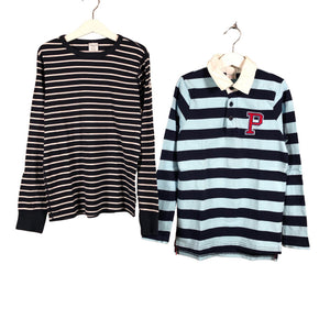 Unisex Polarn O. Pyret - Tricot shirt, size 134 - 140 - Blue (1)