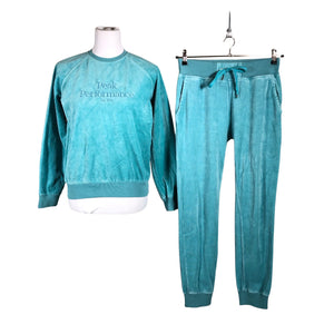 Unisex Peak Performance - Sweatshirt and pants set, size 38 - Turquoise (1)
