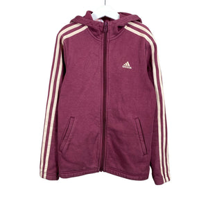 Unisex Adidas - Hoodie, size 146 - 152 - Wine red (1)