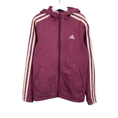 Unisex Adidas - Hoodie, size 146 - 152 - Wine red ()