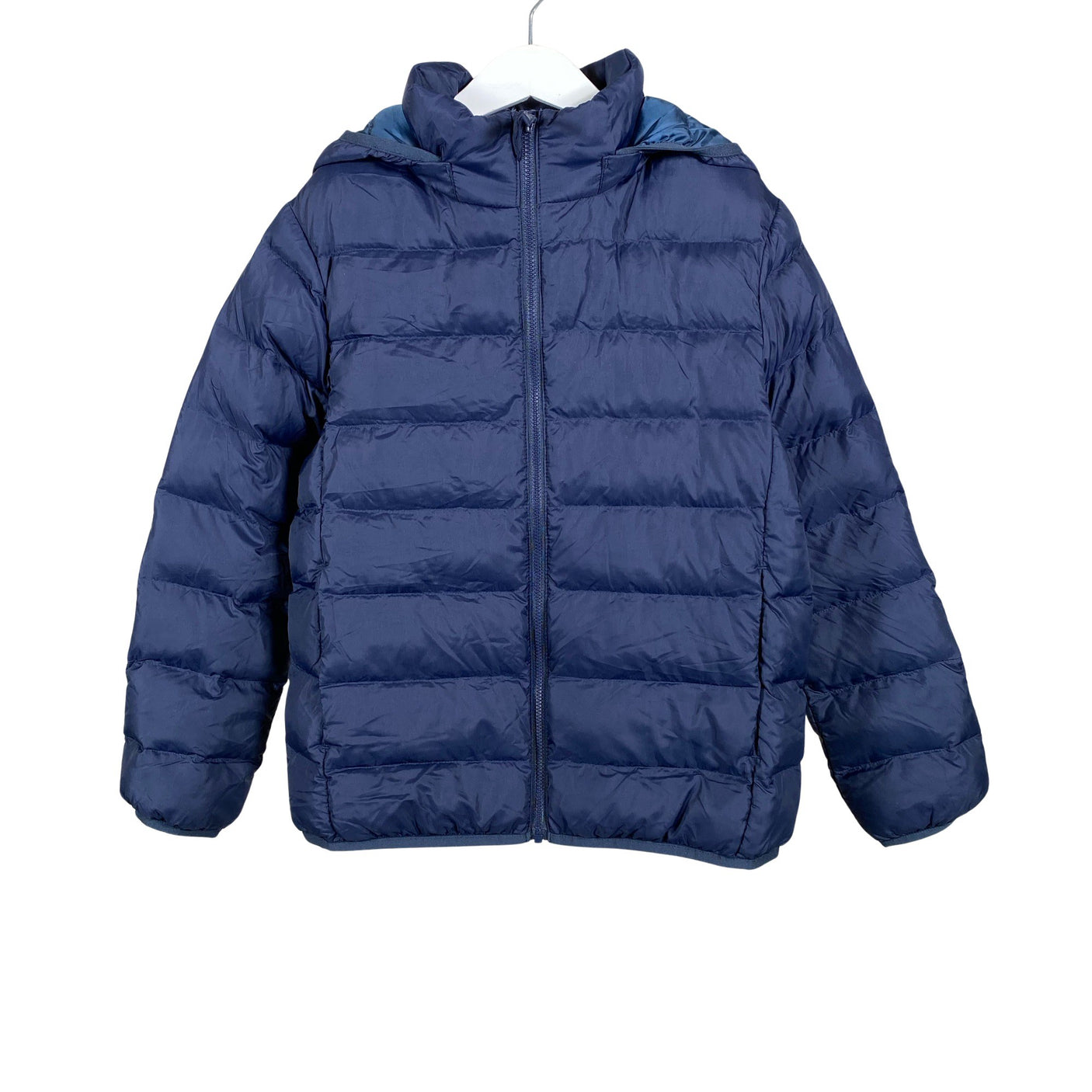 Unisex Uniqlo - Lightly padded jacket, size 134 - 140 - Blue (1)