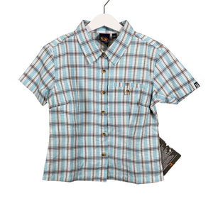 Unisex Icepeak - Collared shirt, size 134 - 140 - Light blue (1)
