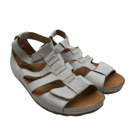 Unisex Dr. Brinkmann - Sandals, size 37 - White (2)