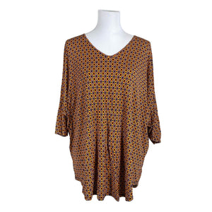 Unisex The Happi Brand - Tricot shirt, size 38 - Orange (1)