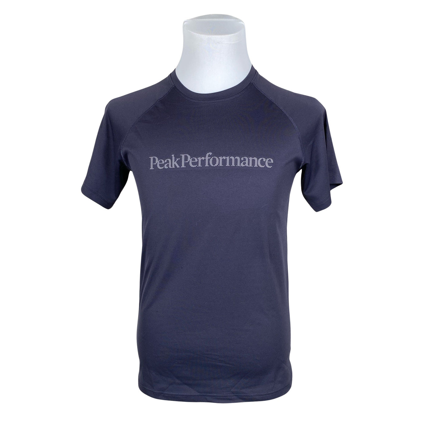 Unisex Peak Performance - Sports shirt, short sleeve, size M - Blue (1)