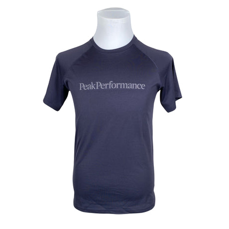 Unisex Peak Performance - Sports shirt, short sleeve, size M - Blue ()