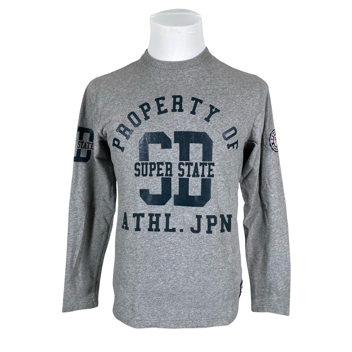 Unisex Superdry - Tricot shirt, size M - Gray (1)