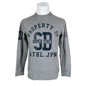 Unisex Superdry - Tricot shirt, size M - Gray (1)
