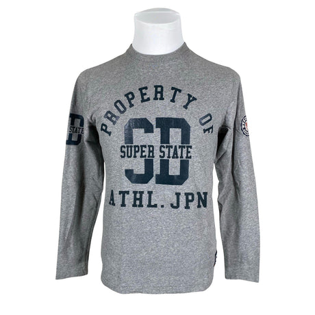 Unisex Superdry - Tricot shirt, size M - Gray ()
