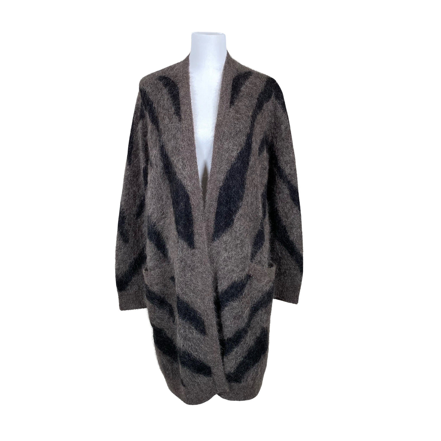 Unisex Ril's - Cardigan, size 38 - Brown (1)