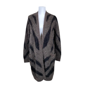 Unisex Ril's - Cardigan, size 38 - Brown (1)