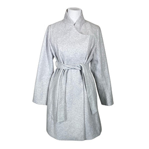 Unisex Mama Licious - Wool coat, size 38 - Gray (1)
