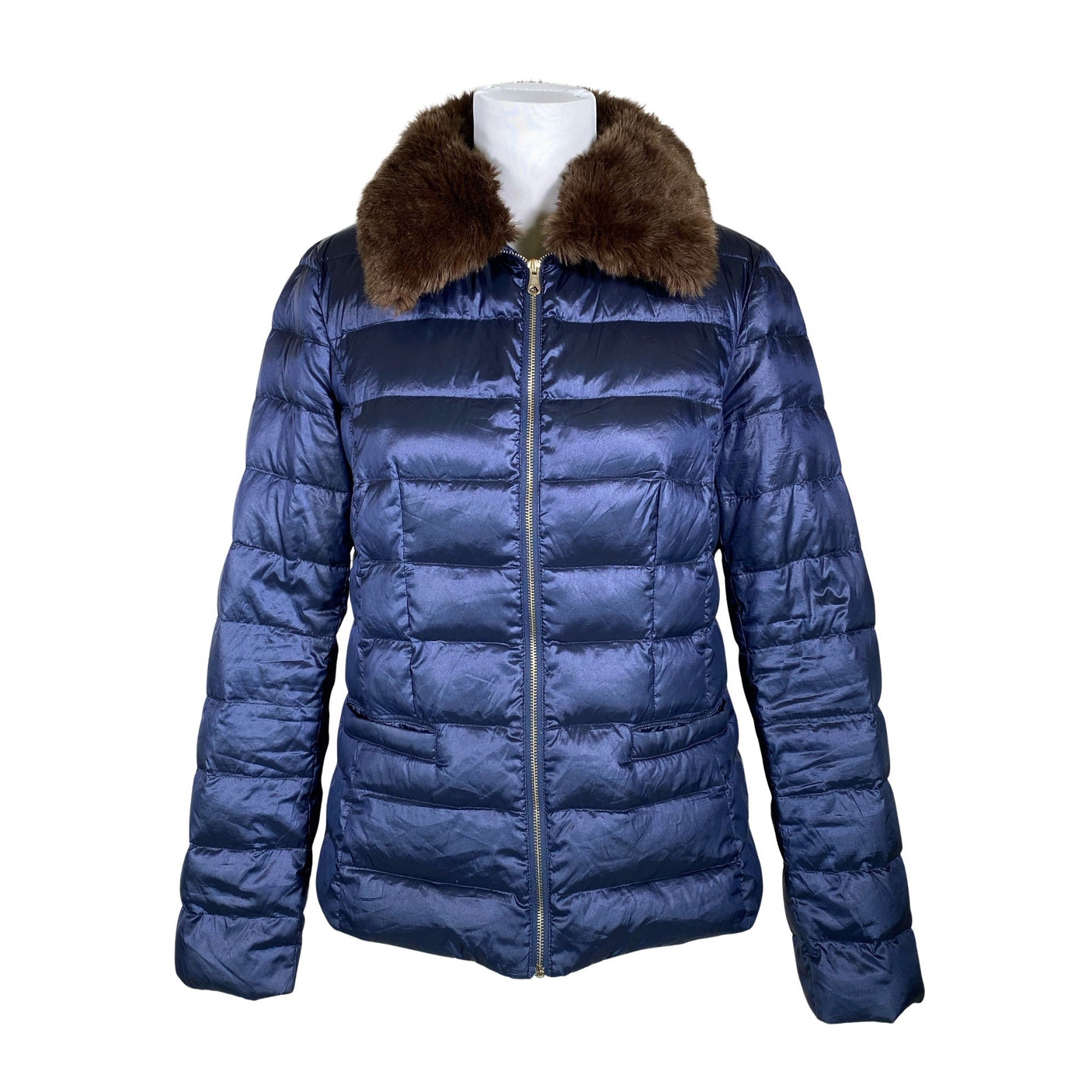 Unisex Benetton - Lightly padded jacket, size 38 - Blue (1)