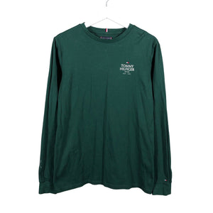 Unisex Tommy Hilfiger - Tricot shirt, size 170 - 176 - Green (1)