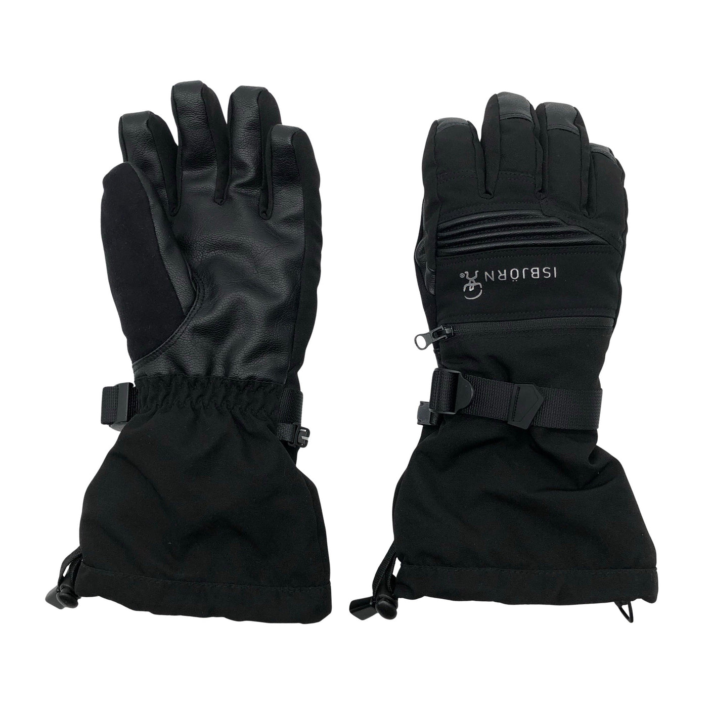 Unisex Isbjörn of Sweden - Winter gloves, size 8 - 12 vuotta - Black (1)