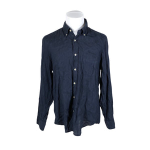 Unisex Claudio Campione - Collared shirt, size XL - Blue (1)