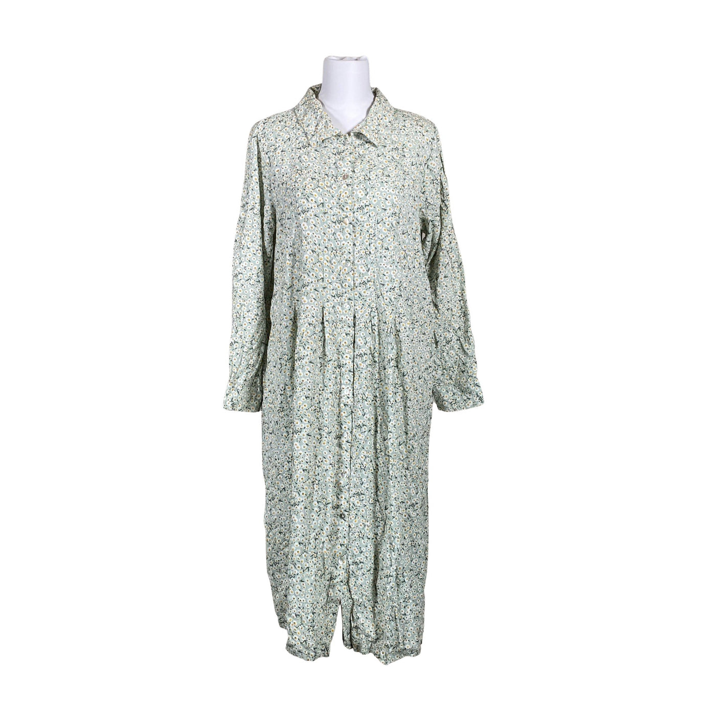 Unisex I Say - Schiffon dress, size 38 - Green (1)