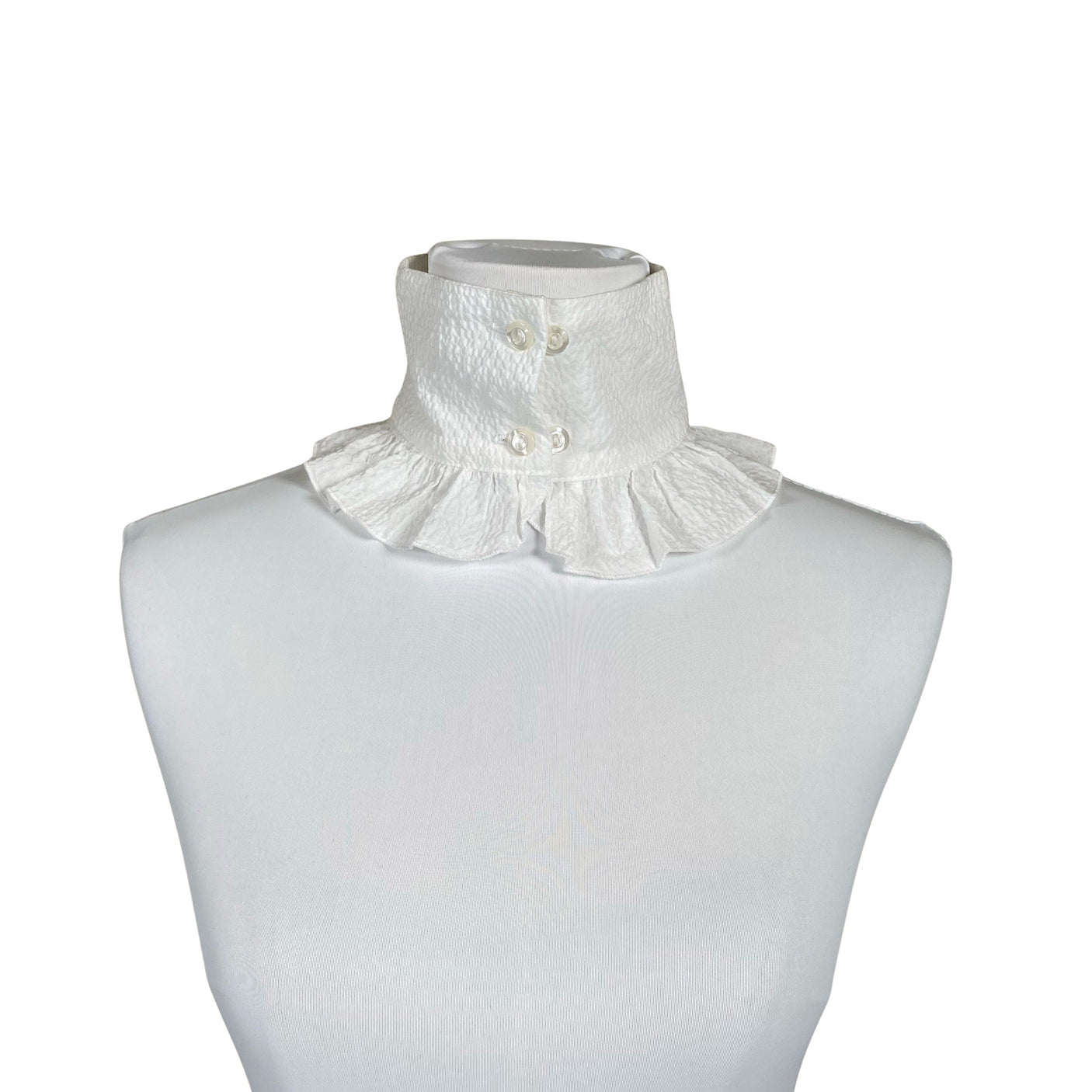 Unisex Gauhar - Collared shirt, size 38 - White (1)