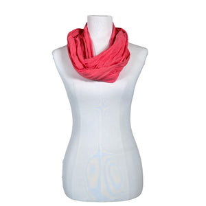 Unisex Esprit - Circle scarf, size Maxi - Light pink (1)